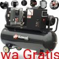KOMPRESOR ŚRUBOWY 10 BAR  5,5kw 1100 L/min 400v  500L olejowy sprężarka powietrza KowaL Polska 
