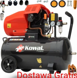 12 bar Kompresor olejowy ZBV 50L 230v 2 tłoki 540 L/min sprężarka olejowa pompa powietrza KowaL Polska Po zwrocie