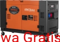AGREGAT PRĄDOTWÓRCZY 20 kw DIESEL generator prądu 3-FAZY 20.000W 20kW 230V/400V (1)