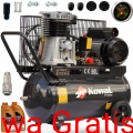 12 bar Kompresor olejowy k47 50L 230v 2 tłoki 550 L/min sprężarka olejowa pompa powietrza KowaL Polska