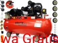10 bar Kompresor olejowy KD408 200L 400v 3 tłoki 600 L/min sprężarka olejowa pompa powietrza KRAFT